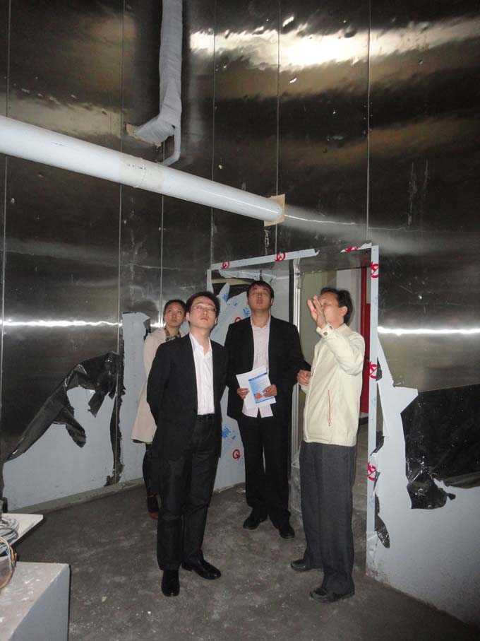 溧水县永阳镇党委委员濮帅一行来黄色导航
洽谈工作